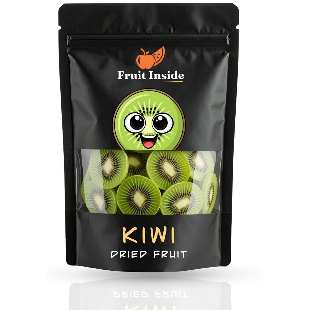Inside Fruit dried kiwi slices